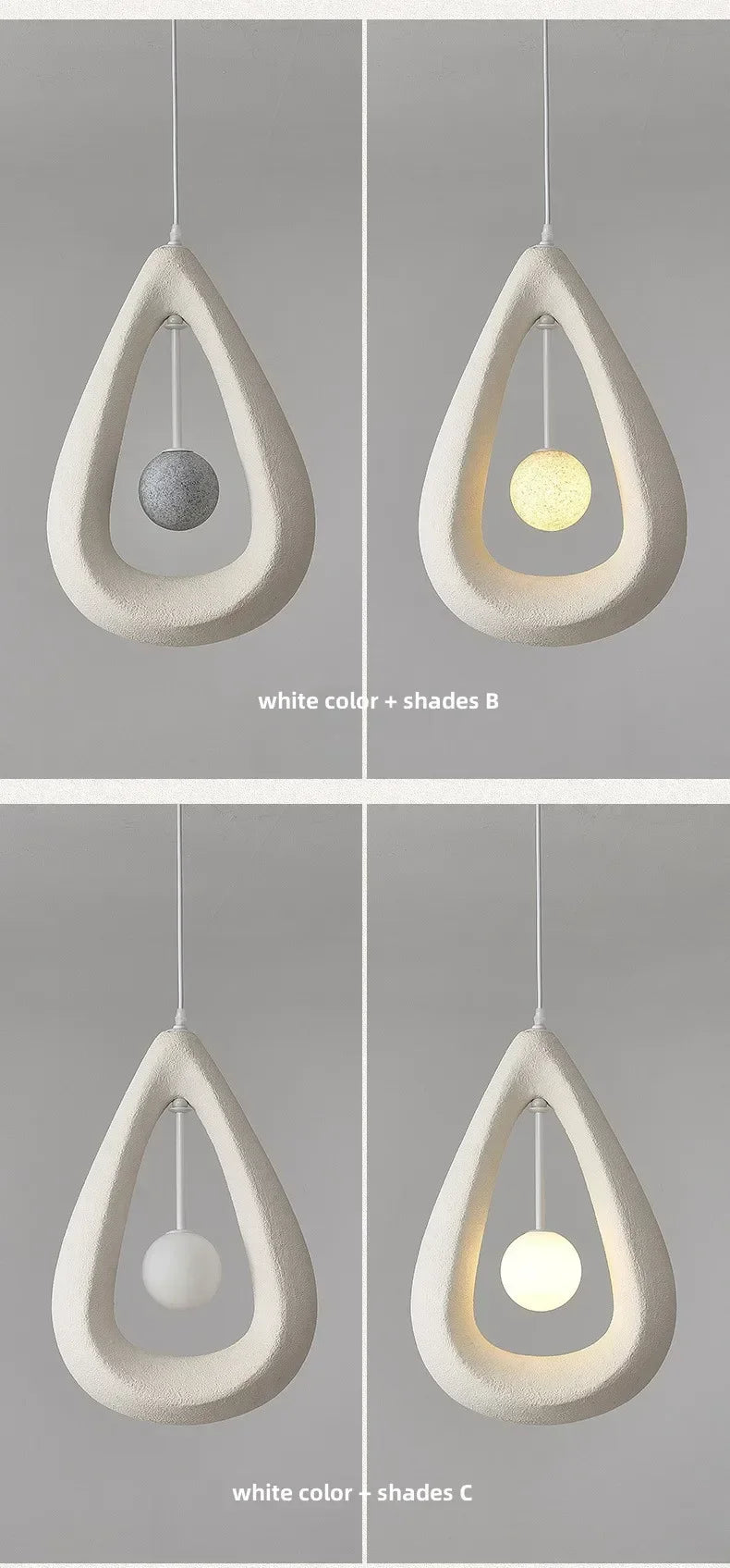 Japanese Wabi Sabi Pendant Light Nordic Dining Room Ceiling Chandelier Home Decor Bar Table Kitchen Island Creative Hanging Lamp
