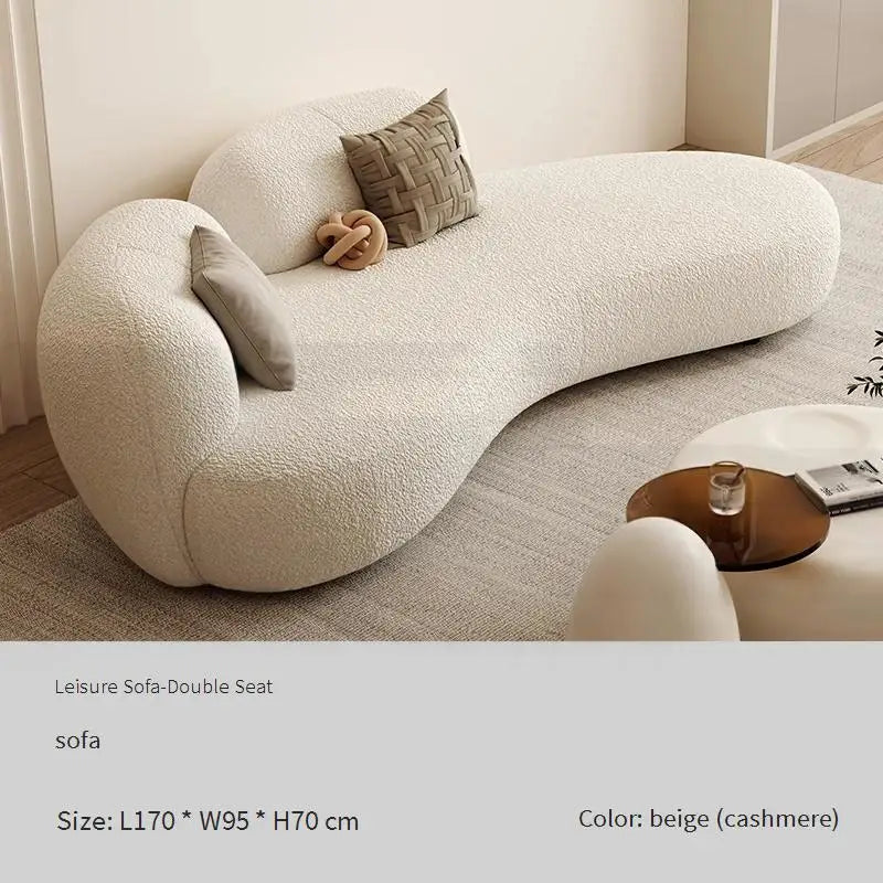 Lazy Luxury Living Room Sofas Modern Double Accent Lounge Sofas Designer Comfortable Divani Da Soggiorno Home Decoration