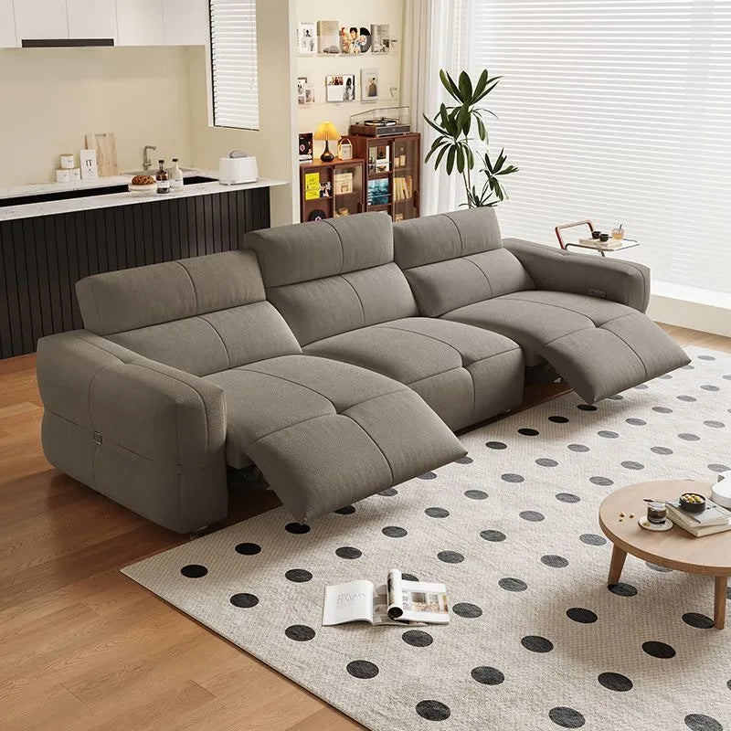 Wholesale High Quality Living Room Furniture Sofas Electric Recliner Fabric Sofa