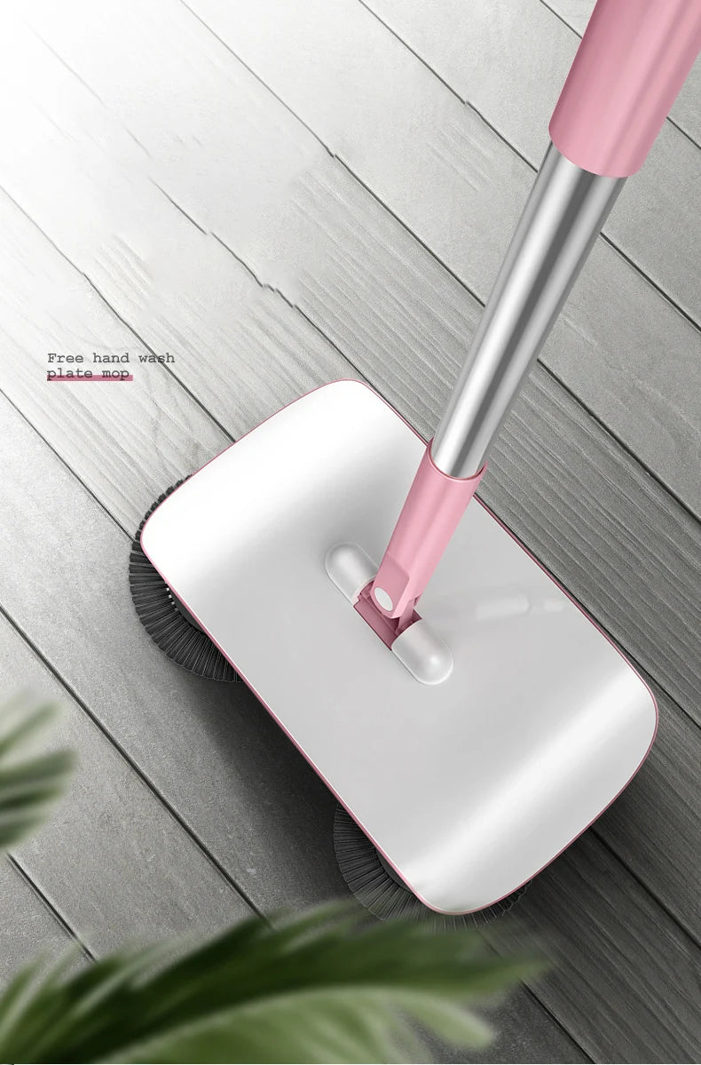 Manufacturer Hand Push Sweeping Robot Household Broom Dustpan Set Household Cleaning All-In-One Machine Lazy