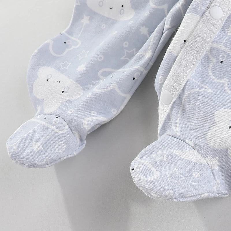 Newborn Baby Clothes New Autumn Winter Baby Bodysuit Summer Girl Romper Soft Boys Jumpsuit Children's Clothes 0 to 9 Months