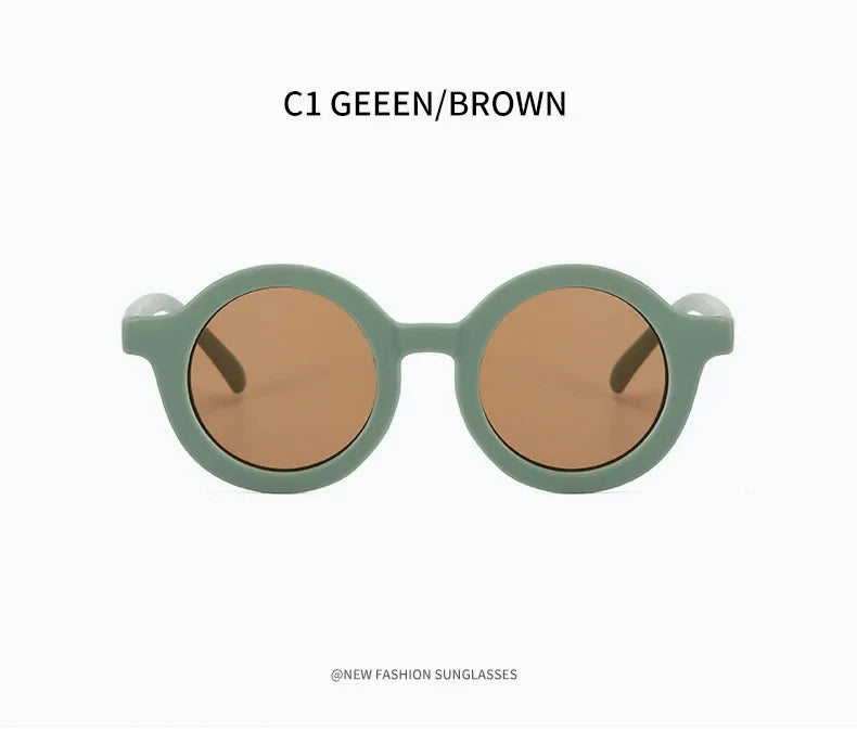 2024 new children's sunglasses yuanchaotong UV400 plastic  glasses  sunglasses
