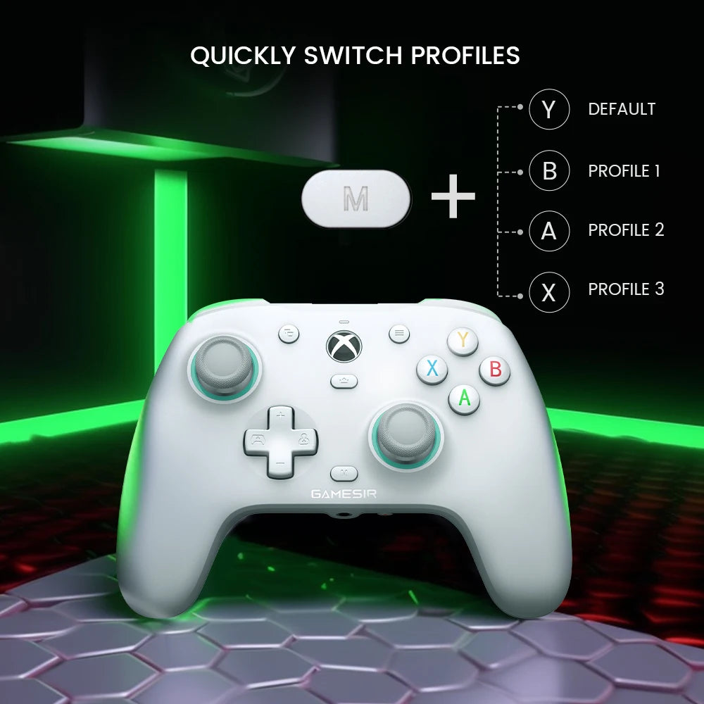 GameSir G7 SE Xbox Gaming Controller Wired Gamepad for Xbox Series X, Xbox Series S,Xbox One, with Hall Effect joystick para pc