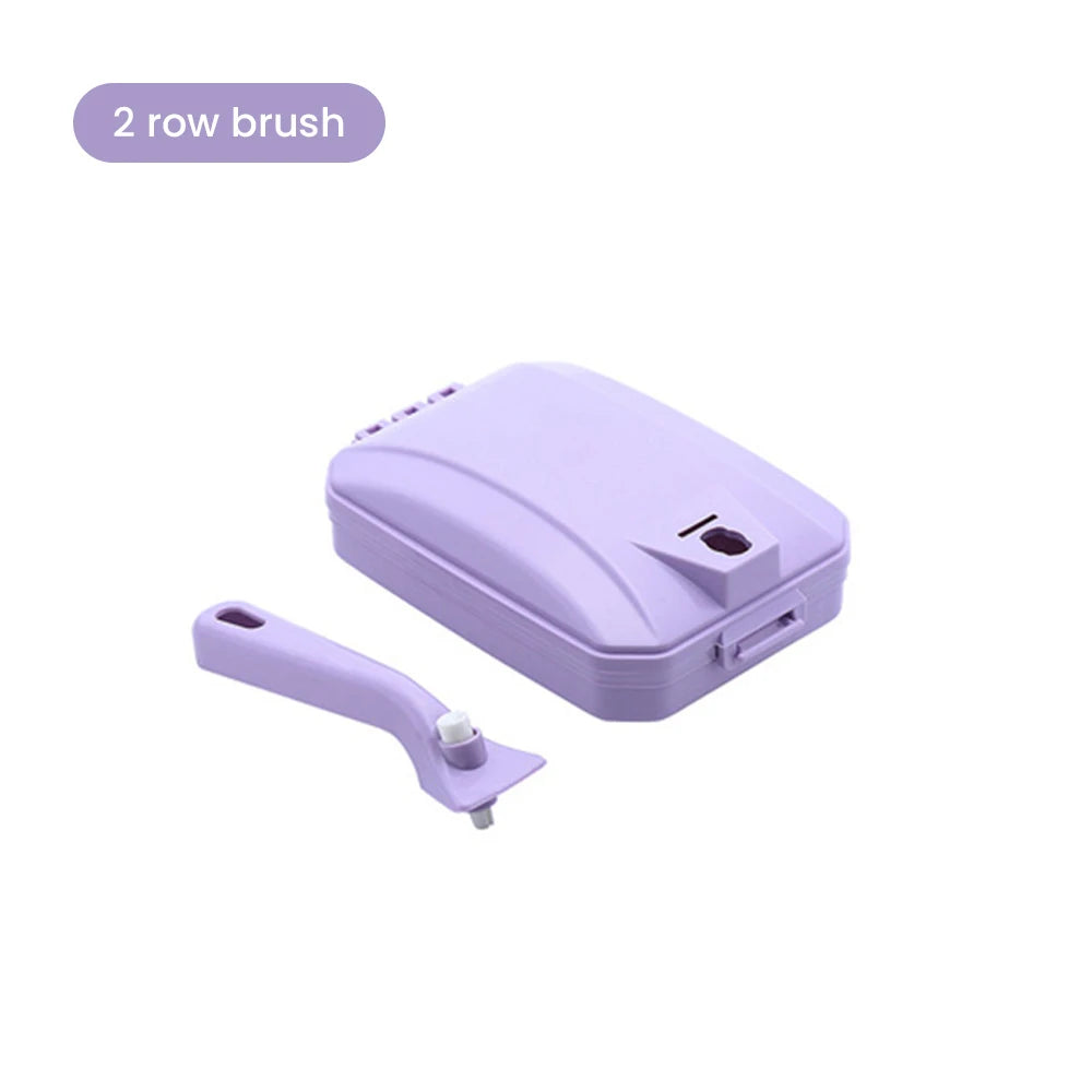 Electrostatic Carpet Floor Sweeper Brush Handheld Sofa Cleaning Roller for Bed Fluff with Trash Collector Household Cleaner