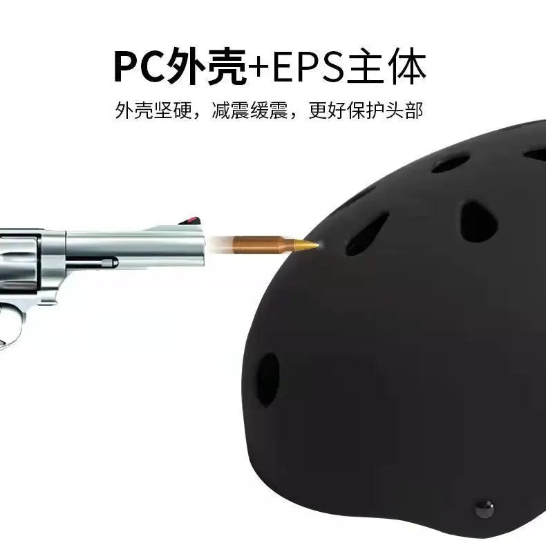 Electric Scooter Round Bike Helmet Cycling Skateboard Ski Child Sports Safety Bicycle Helmet Four Seasons Bike Accessories