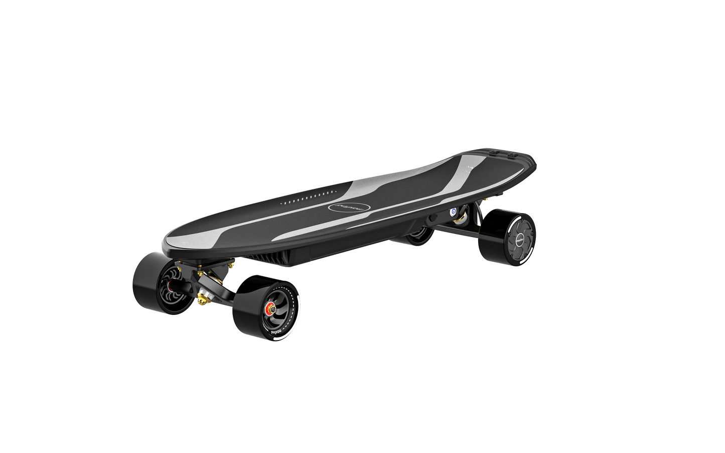 Maxfind Cyber Mini Air 99Wh Air Travel Friendly Electric Skateboard with Remote Built-in RGB Ambient Lights Cruiser for Adults