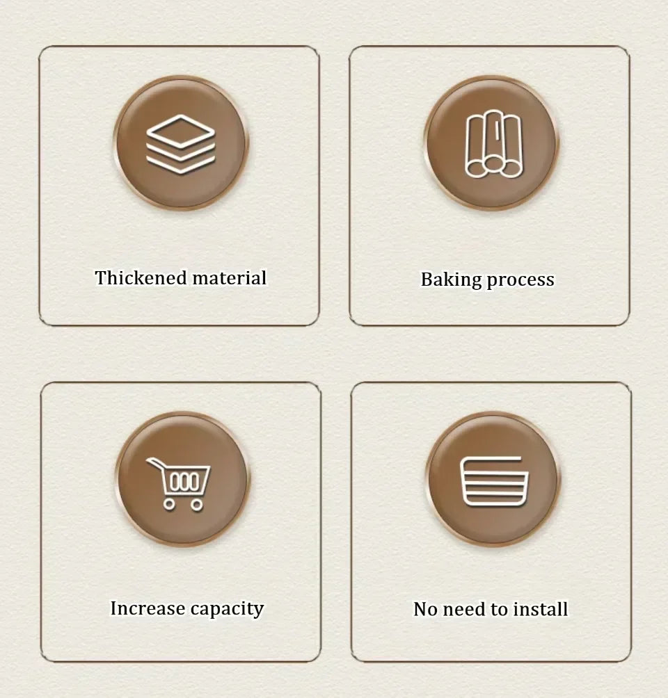 Cabinet Metal Storage Rack Kitchen Cutting Board Rack Non Perforated Tableware Storage Rack Kitchen Wall Mounted Pot Cover Rack