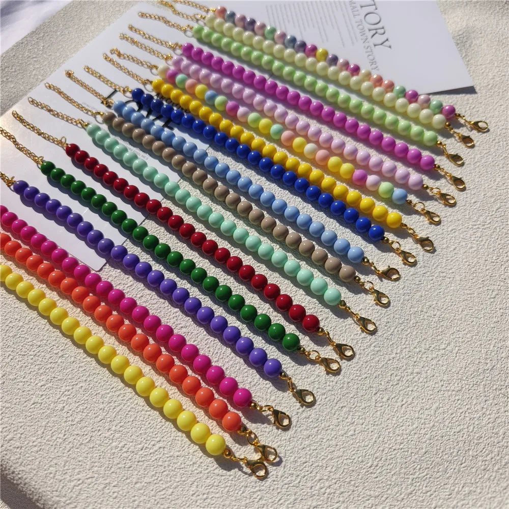 Dogs Necklace Extension Chain Design Pet Collar Fashion Dogs Faux Pearls Necklace Loop DIY Cat Dog Grooming Accessory