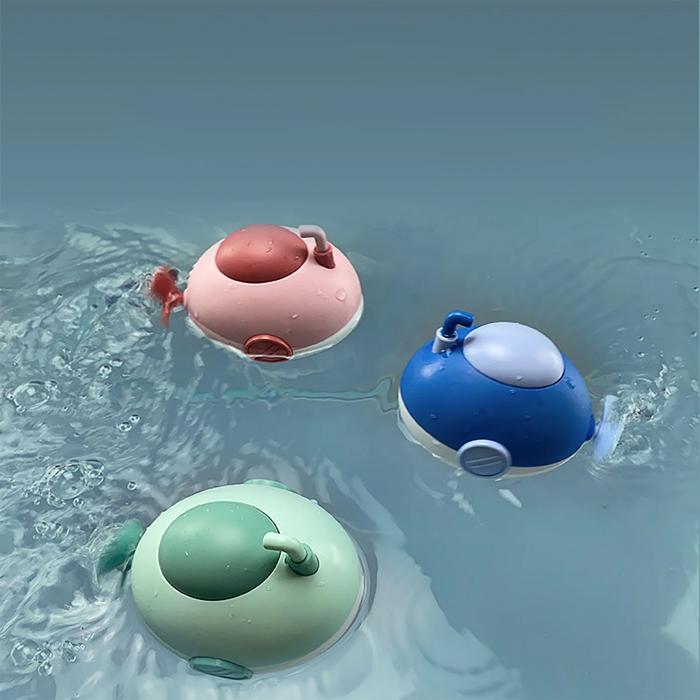 Baby Bath Toys Bathing Submarine Swimming Pool Water Play Game Chain Clockwork Bath Toys For Children Water Play Toy