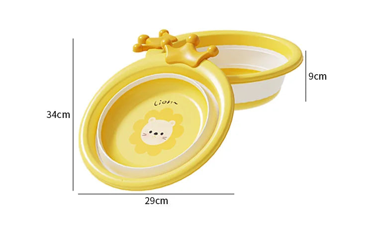 Children's Foldable Bathtub Set, Multi-functional and Cute Baby Bathing Set Baby Products