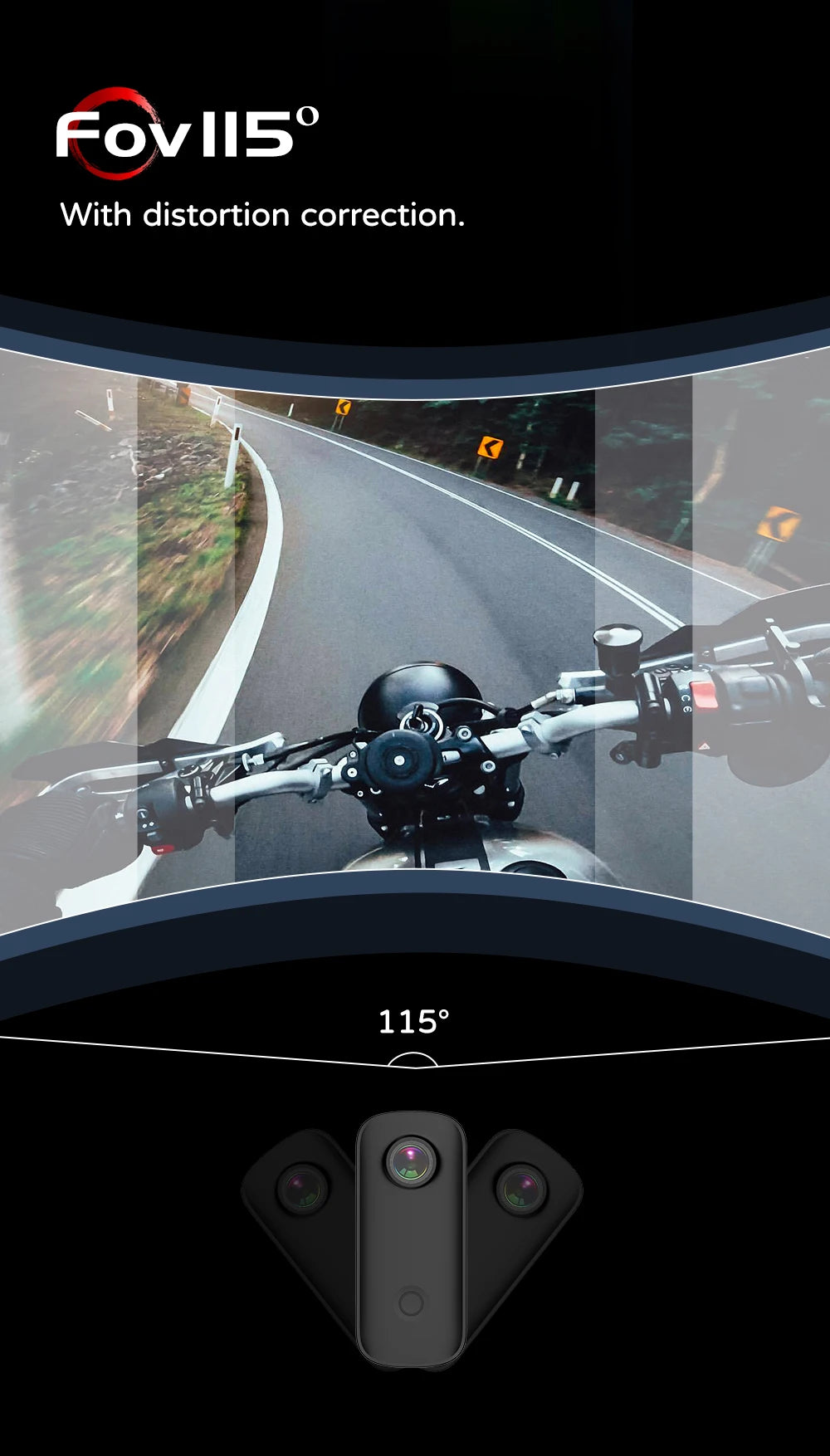 SJCAM C100 Plus Action Cam 4K Electronic Image Stabilization 2.4G WiFi 30M Waterproof With Case Sport Camera Black White