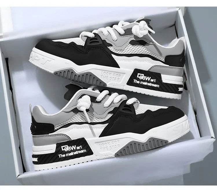 Men Shoes Platform Male Sneakers 2025 New Vulcanized Shoes for Men Casual Running Shoes Large Size 45 46 Hot Sapatos Masculinos - AIAZ