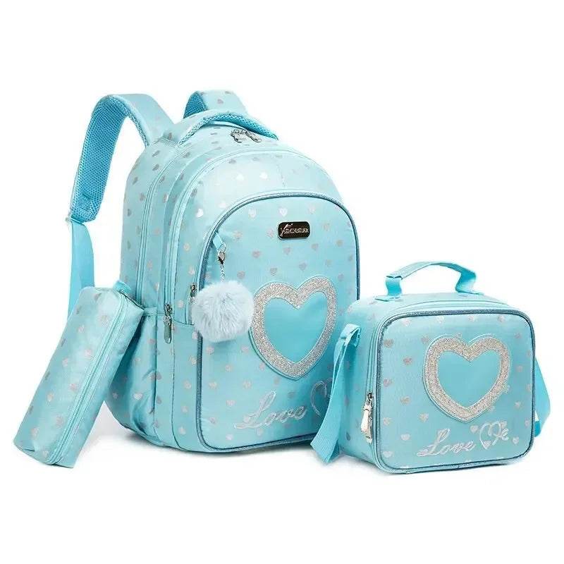 Drop Shipping Backpack Set for Teenagers Waterproof School Bags for Girls Backpack Mermaid Cartoon Bag Kids School Bags Supplies - AIAZ
