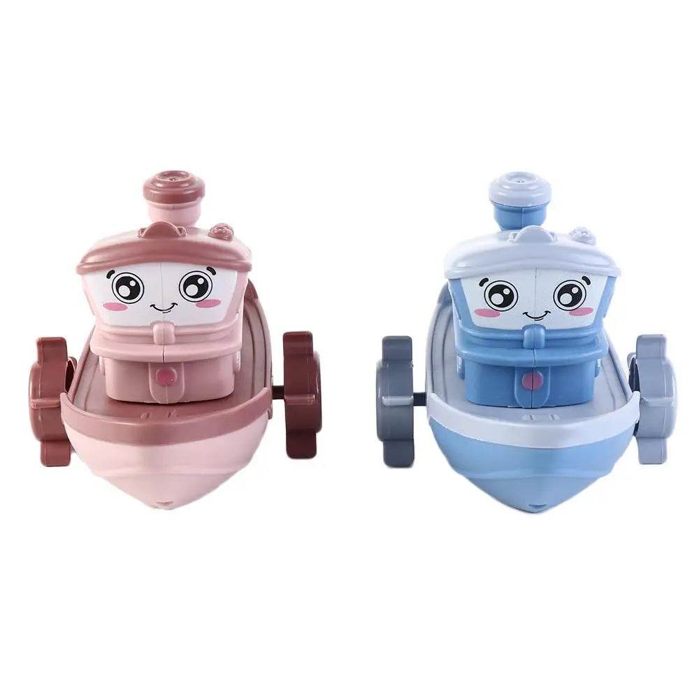 Kids Water Toys Birthday Gifts Swimming Beach Game Bath Playing Toys Clockwork Boat Wind Up Toy Baby Bath Toys Cartoon Ship Toy - AIAZ