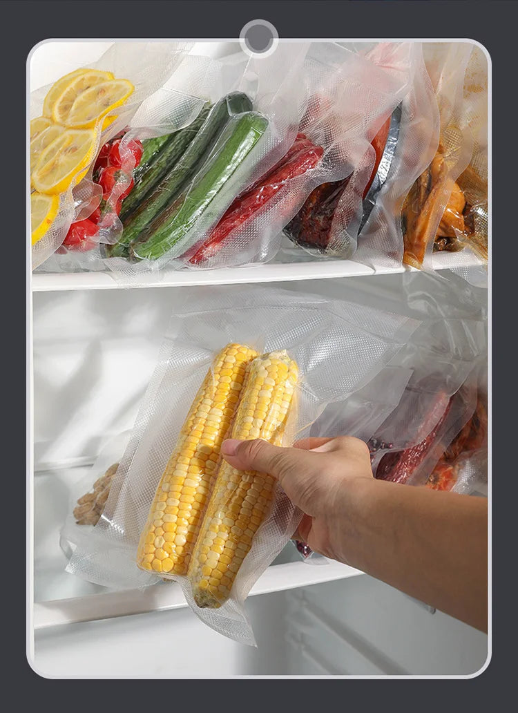2-in-1 Vacuum Sealer with USB-Rechargeable Portable,with 3 modes vacuum sealant, for fruits, meat, etc. to keep fresh