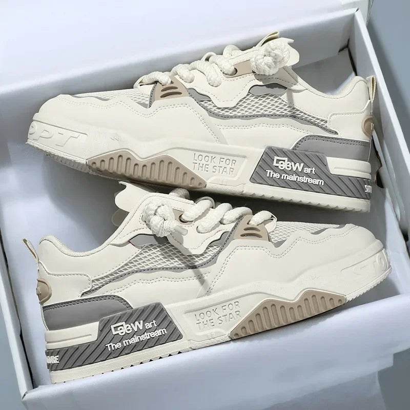 Men Shoes Platform Male Sneakers 2025 New Vulcanized Shoes for Men Casual Running Shoes Large Size 45 46 Hot Sapatos Masculinos - AIAZ