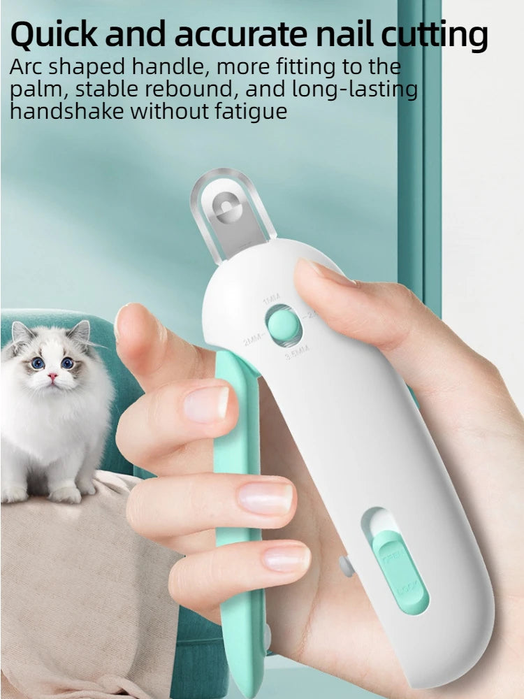 Cat Dog Nail Clipper Cutter Professional Pet Nail Clippers with Adjustable Hole Pet Claw Trimmer Puppy Kitten Care Grooming Tool