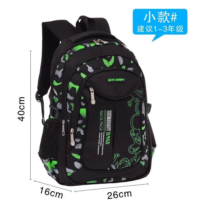 Kids backpack children School Bags For Boys orthopedic school Backpack Waterproof Primary Schoolbag book bag mochila infantil - AIAZ