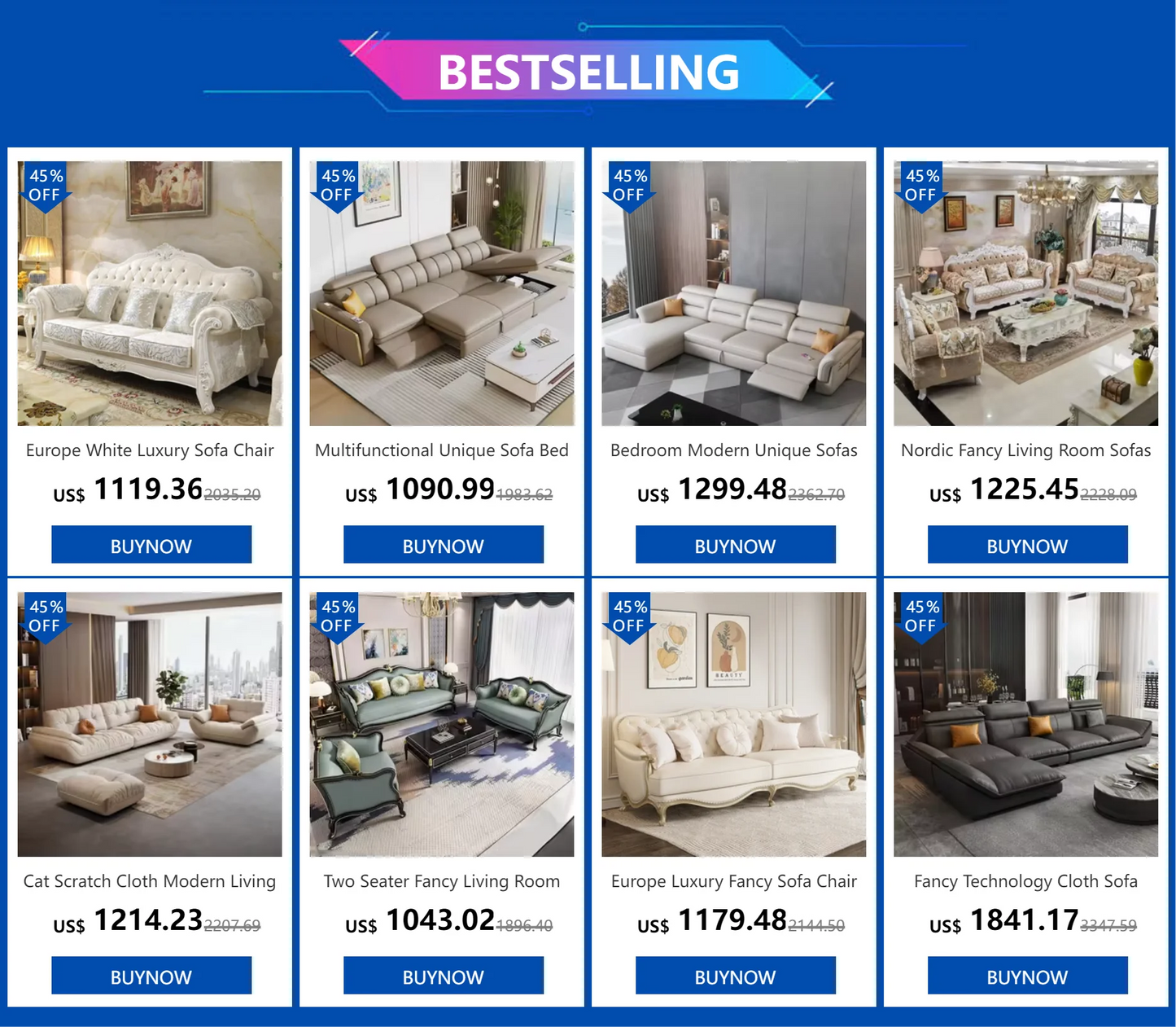 Nordic Fancy Living Room Sofas Bedroom Single Armchair Lazy Sofas Chaise Floor Lounge Luxury Woonkamer Banken Home Furniture