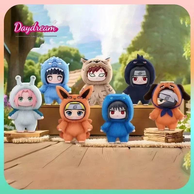 Original BANDAI Eaki Naruto Uzumaki Naruto Blind Box Shippuden Beast Party Series Plush Doll Anime Characters Are Cute Toys Gift - AIAZ