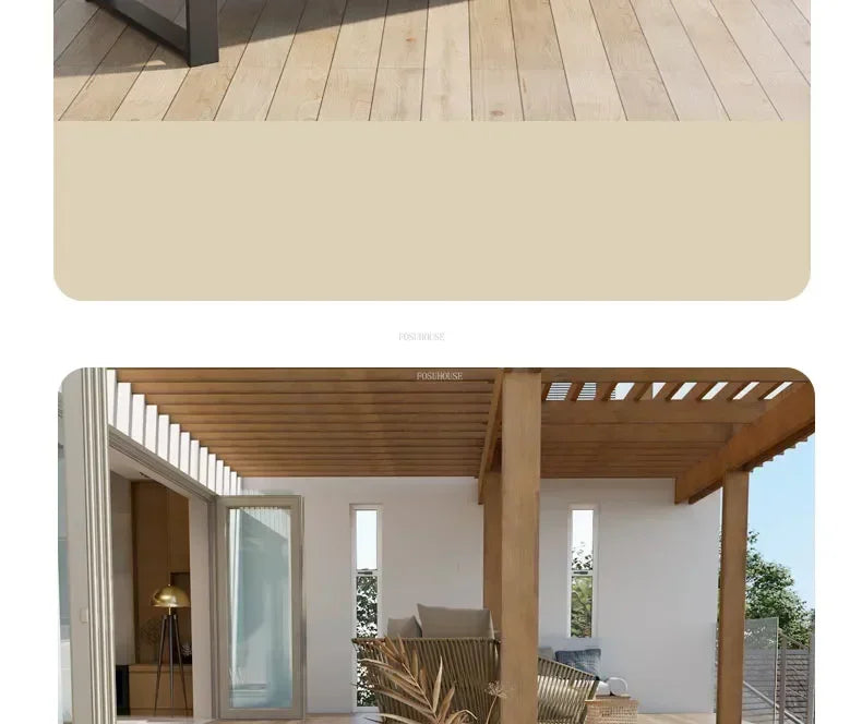 Aluminum Alloy Garden Sofas Waterproof Sunscreen Outdoor Furniture Home Courtyard Balcony Garden Sofa Coffee Table Combination L