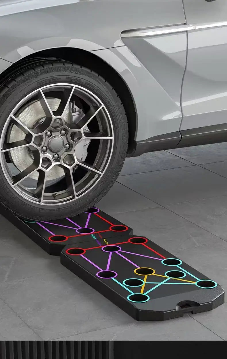 Folding Push-up Board Support Muscle Exercise Multifunctional Table Portable Fitness Equipment Abdominal Enhancement Support