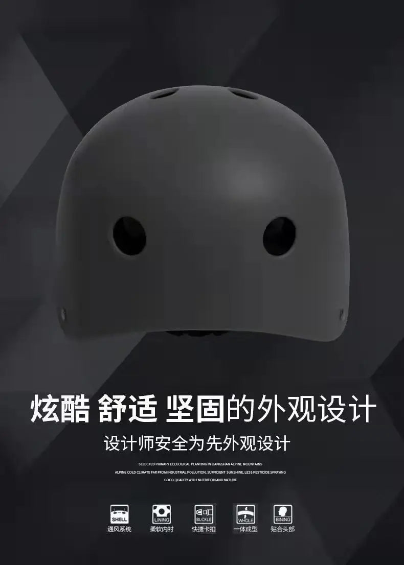 Electric Scooter Round Bike Helmet Cycling Skateboard Ski Child Sports Safety Bicycle Helmet Four Seasons Bike Accessories