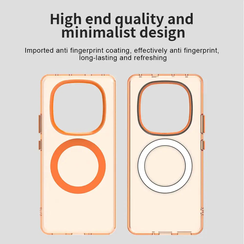 For Xiaomi Redmi Note 14 Pro+ 5G Case Luxury Magnetic Wireless Charge For Magsafe Case for Redmy Note 14 Pro Plus Back Cover