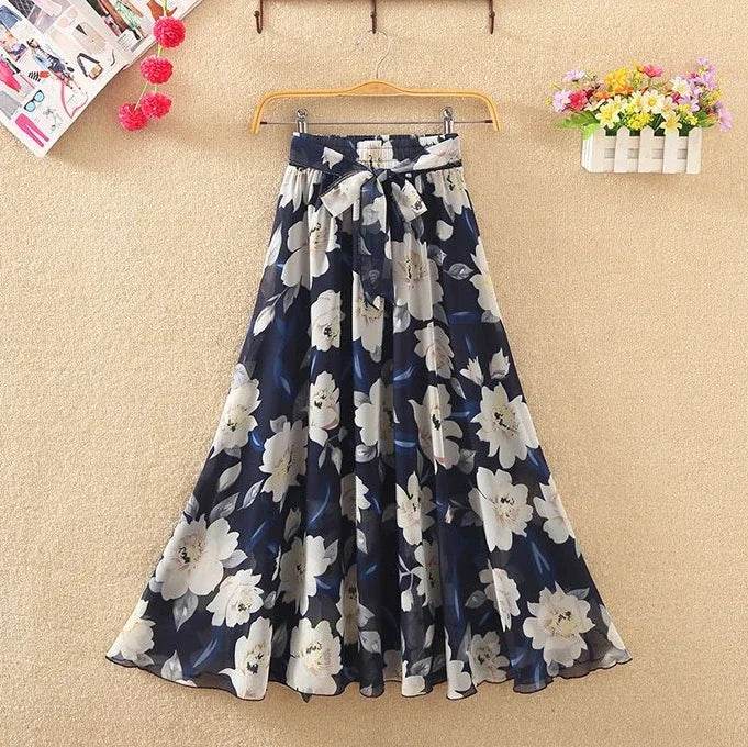 Skirts for Women Summer 2024 A Line High Waist Woman Skirt Casual Trend Modest Vintage Cheap Quality Korean Fashion Style Y2k V - AIAZ