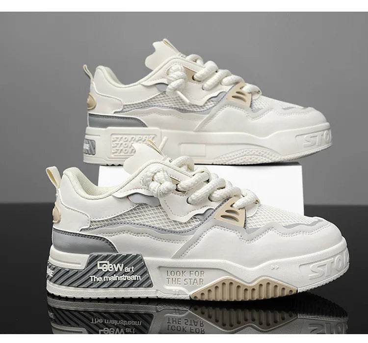 Men Shoes Platform Male Sneakers 2025 New Vulcanized Shoes for Men Casual Running Shoes Large Size 45 46 Hot Sapatos Masculinos - AIAZ