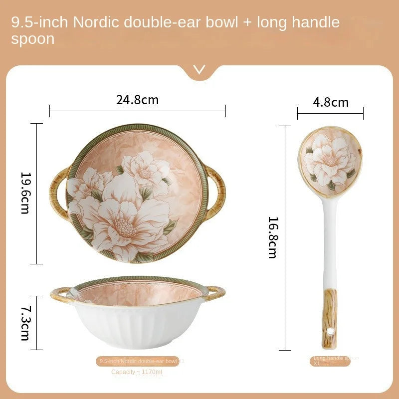 High-quality Ceramic Spoons Wholesale Combinations Household Gift Tableware Sets