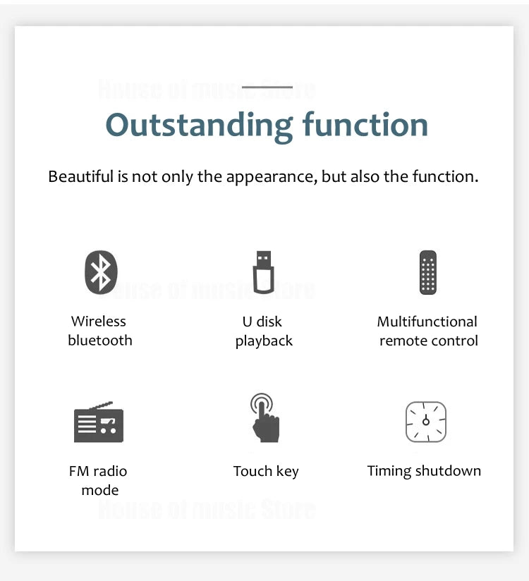 5.1 Floor-Standing Multimedia Sound Box Home Theater System 3D Surround Subwoofer 60W TV Bluetooth Speaker With Remote Control