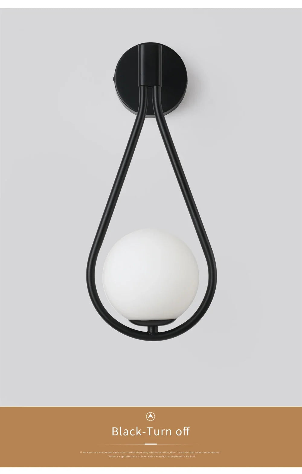 Modern LED Wall Lamps Metal Living Room Lamp Fashion Nordic Bedside Glass Wall Lamp Bedroom Decoration Lighting