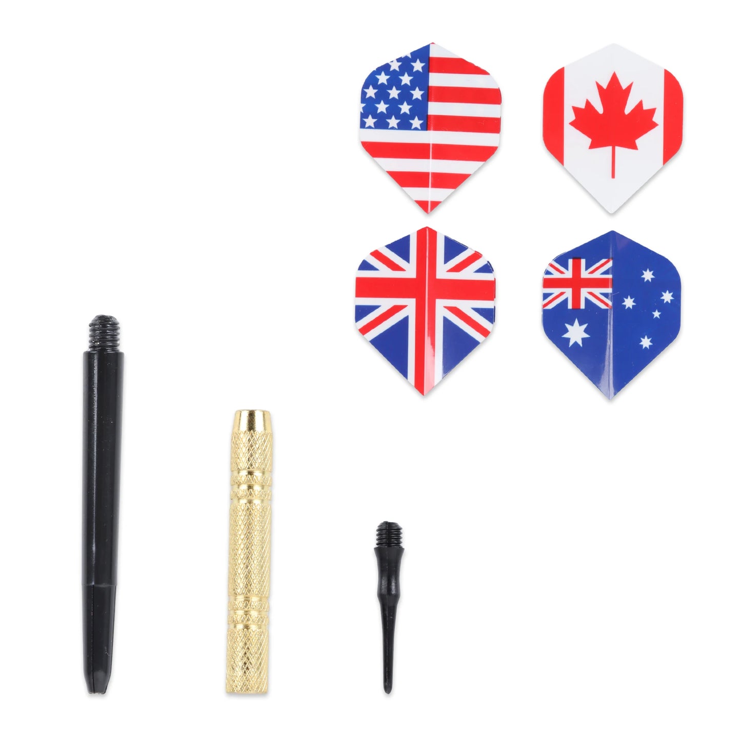 Best Selling 12 Pcs Darts Professtional 4g Safety Soft Tipped Darts 36 Plastic Tips 174g Electronic Dartboard Target Accessories