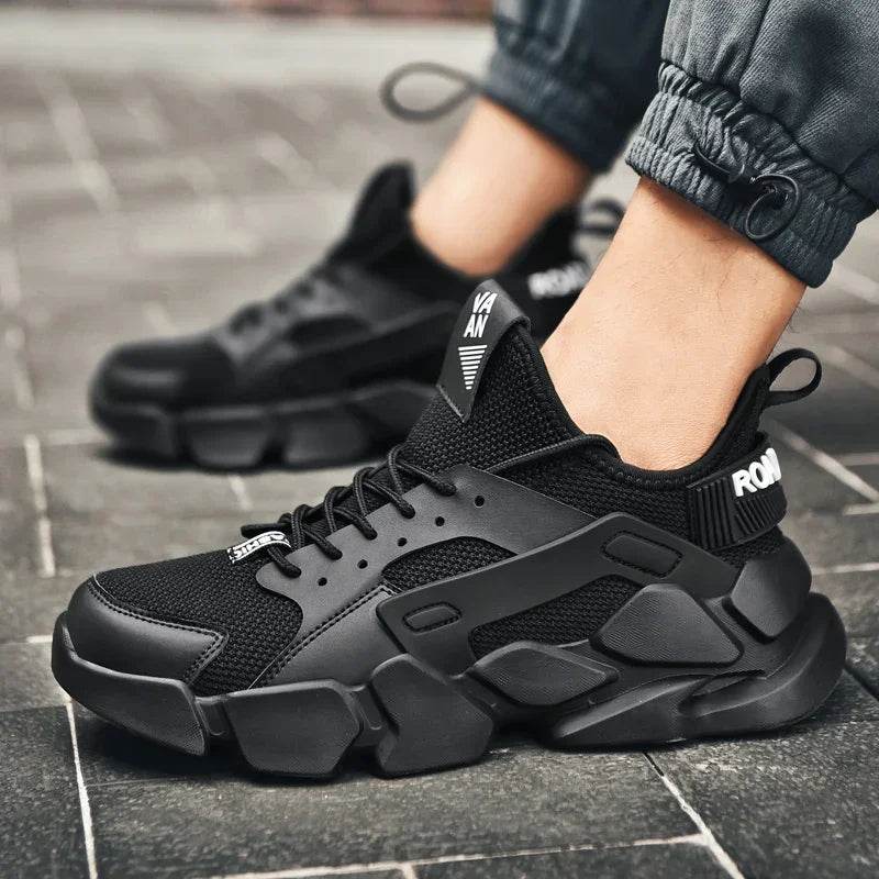 Sneakers for Men Autumn Breathable Casual Shoes Outdoor Lightweight Platform Fashion Elastic Socks Low Top Vulcanized Shoes 2024 - AIAZ