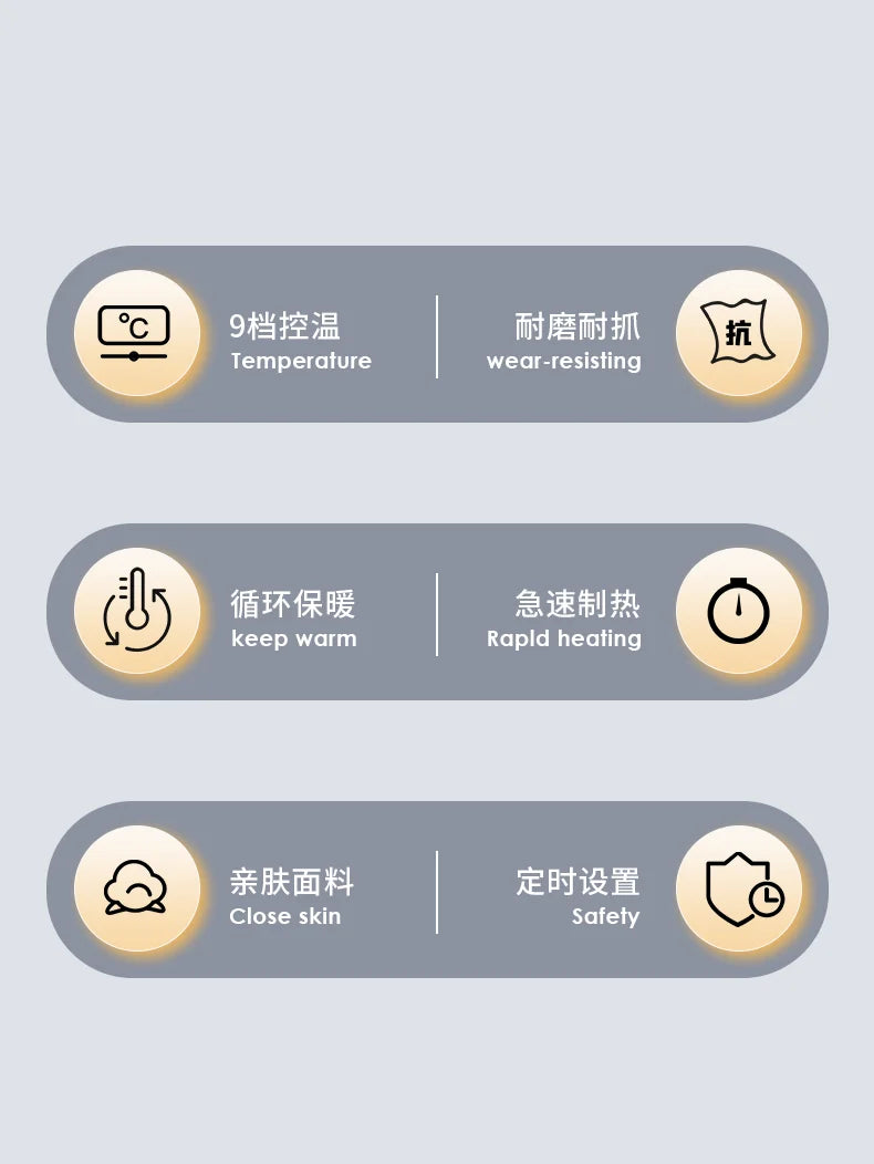 Heated Deep Cat Bed  Smart Temperature-Controlled Pet House 9-Level Adjustable Heated Dog Nest with Timer