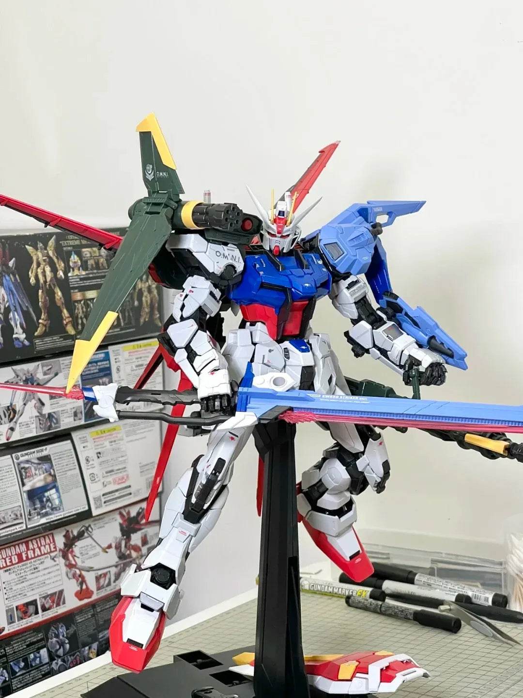 Anime Figure Magic Hg Perfect Attack Assembly 1/144 Model Animation Peripheral Figure Gift Ornament Robot Warrior Boy Toys - AIAZ