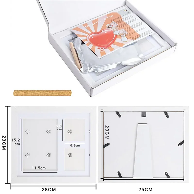 Baby Hands And Footprints Clay Photo Frame Create Lasting Memories With This Baby Hand and Footprints Kit Gifts for Boys Girls