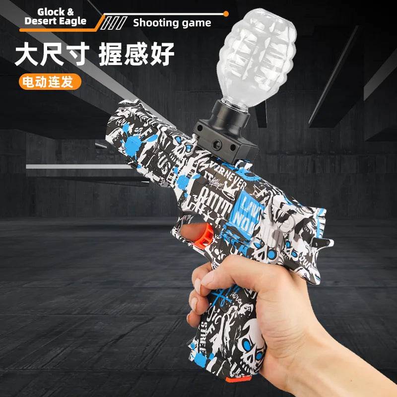 3.7v electric gel ball toy gun Summer outdoor parent-child team interaction Multiple skin options available - AIAZ
