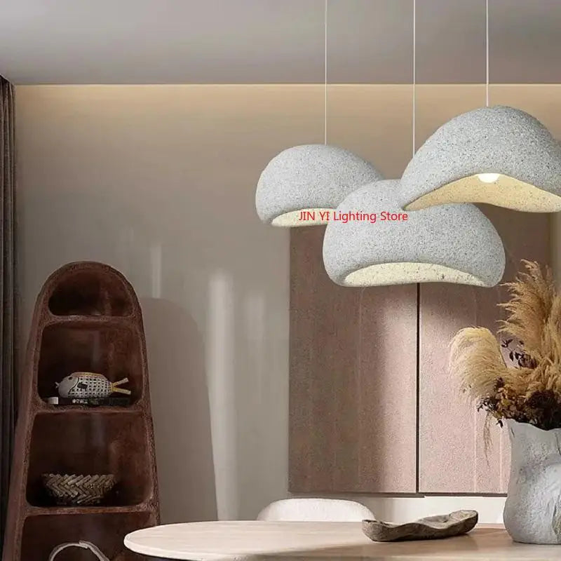 Hot Sales Wabi Sabi Style Chandelier for  Homestay Hotelempty Villa Living Room Restaurant Lighting Fixtures G80 Bulb