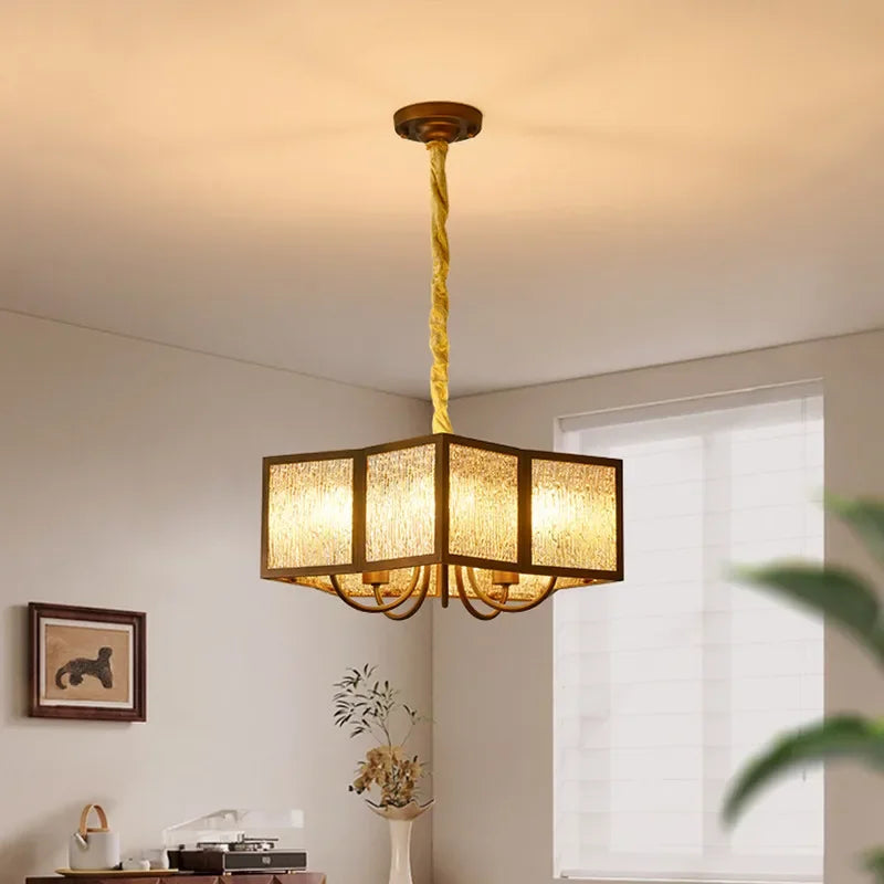 TEMOU Contemporary Restaurant Pendant Lamp French Retro Bedroom Study Villa Hotel Rooms Bar Counter Cafe  Aisle Light