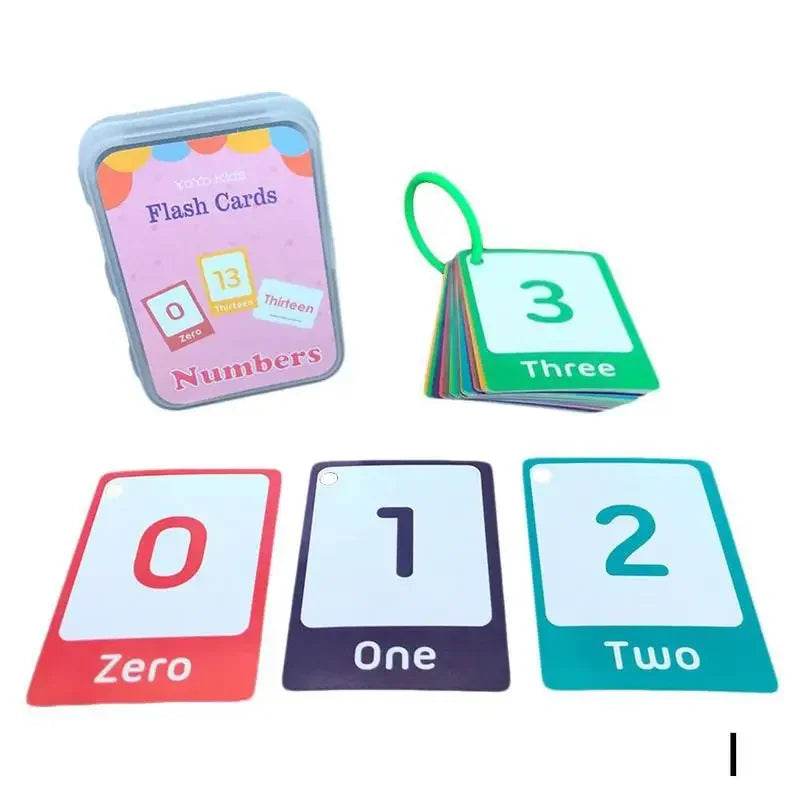 Kids English Words Learning Flashcards Reading Enlightenment Cards Home School Educational Toys Montessori Teacher Teaching Aids - AIAZ