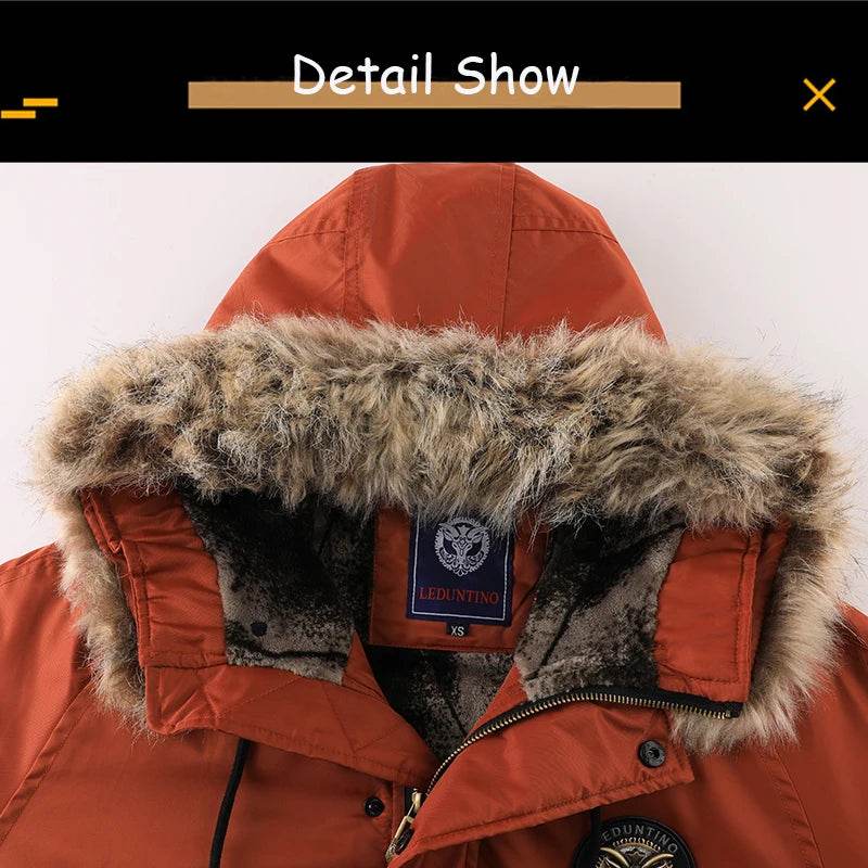 2025 Winter Men Outdoor Windproof Fleece Warm Travel Jacket Men Hooded Casual Fashion Style Zipper Pocket Jacket Male Coat Tops - AIAZ