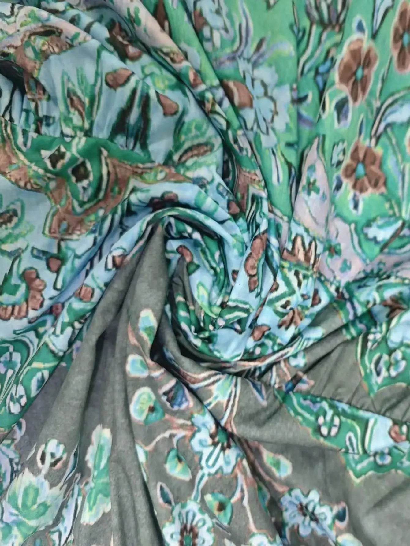 Women Vintage Print Sleeveless O-neck Vest Long Dresses 2025 Summer Fashion New Beach Vacation A-line Dress Woman Loose Dress - AIAZ