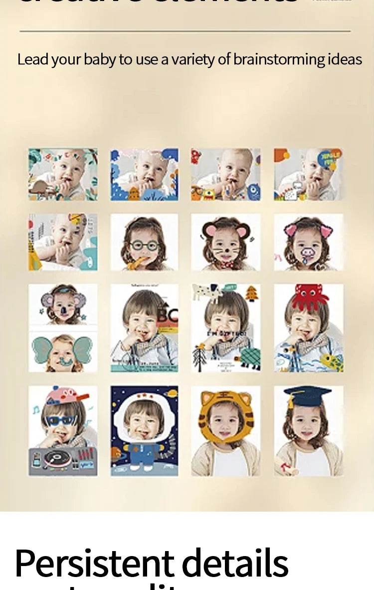 Children Digital Camera Instant Print for Kids Thermal Print Camera Instant Photo Printing Camera Video Toys+32G Memory Card - AIAZ