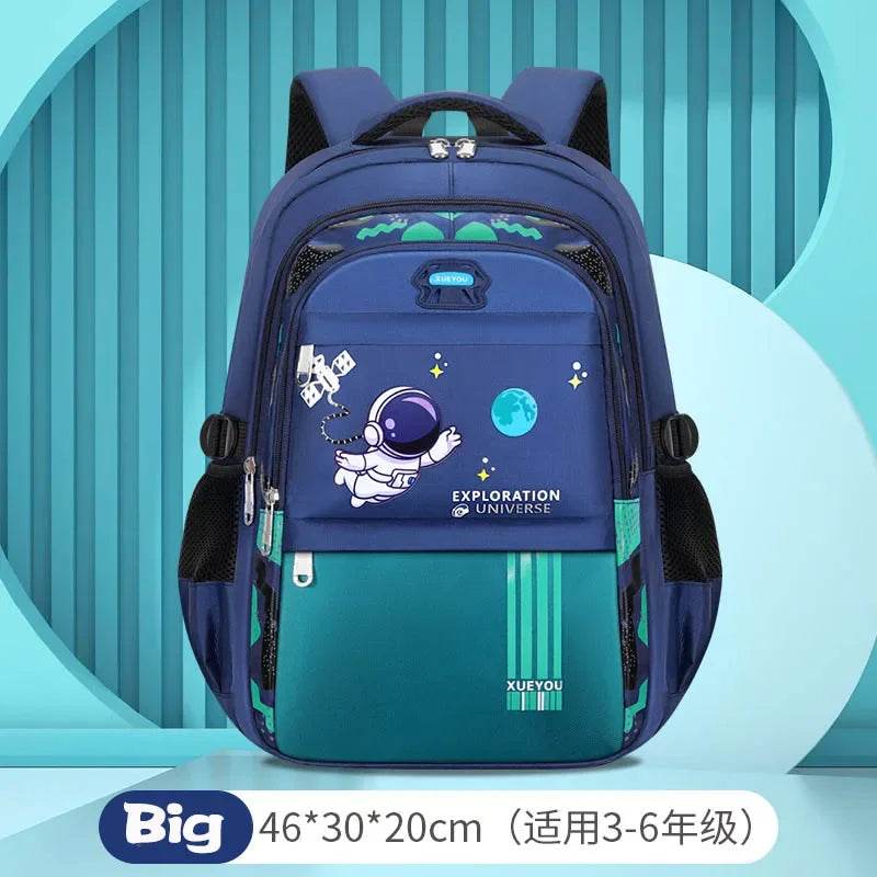 School Bags for Boys Shoulder Backpack Bagutte Children Spinal Protection Light Big Capacity New Astronaut Waterproof Kids - AIAZ