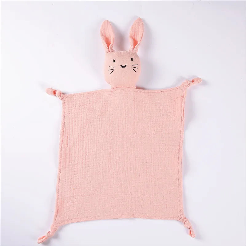 Name Personalized Embroidered Baby Soother Appease Towel Sleeping Baby Comforter Security Blanket Gift For Newbron Baby Newborn