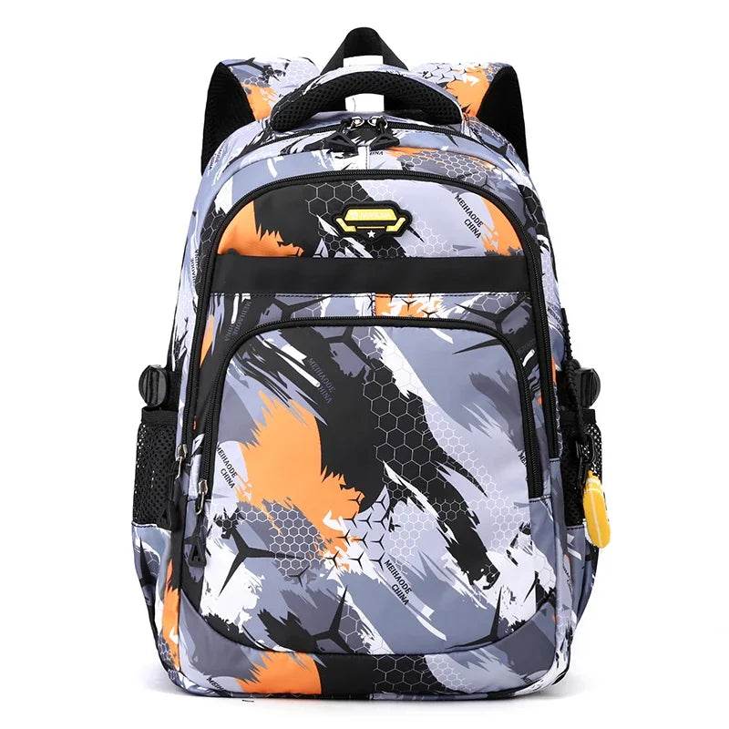 2024 Waterproof Children school Backpack School Bags Boys kids Schoolbag primary School backpack Kids Book Bag mochila1-6 garde - AIAZ