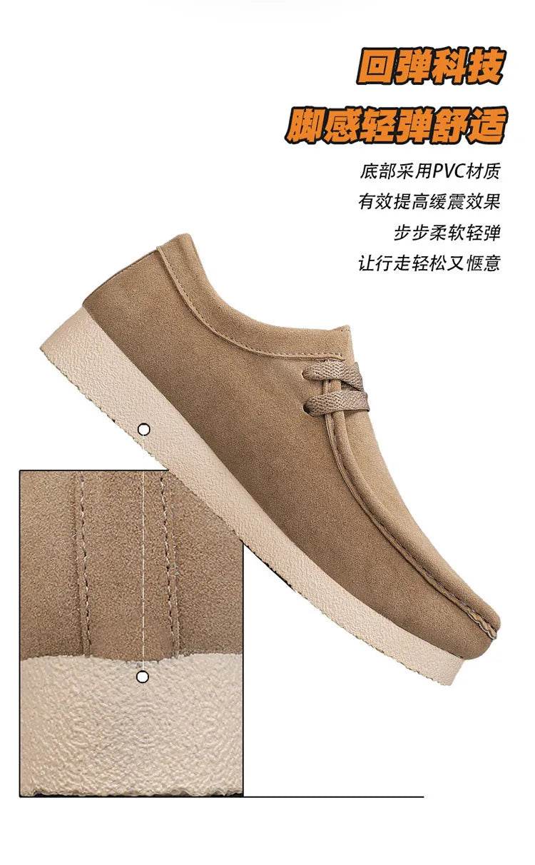 Men's Trendy New Foot on Fashionable Casual Shoes Man Sneakers Popular Outdoor Versatile Comfortable Thick Soled Mens Shoes - AIAZ