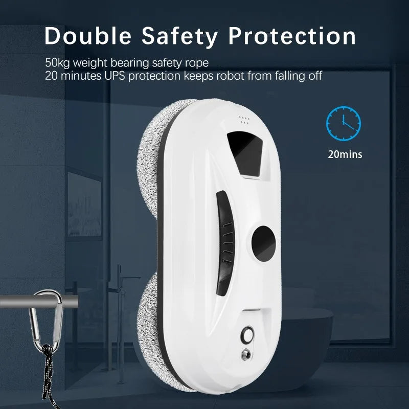 Window Cleaning Robot Window Washer Robot Home Appliance Vacuum Cleaner Window Cleaner Electric Glass With Remote Control